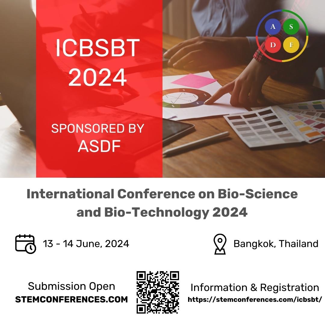 STEM Conferences - ICBSBT 2024